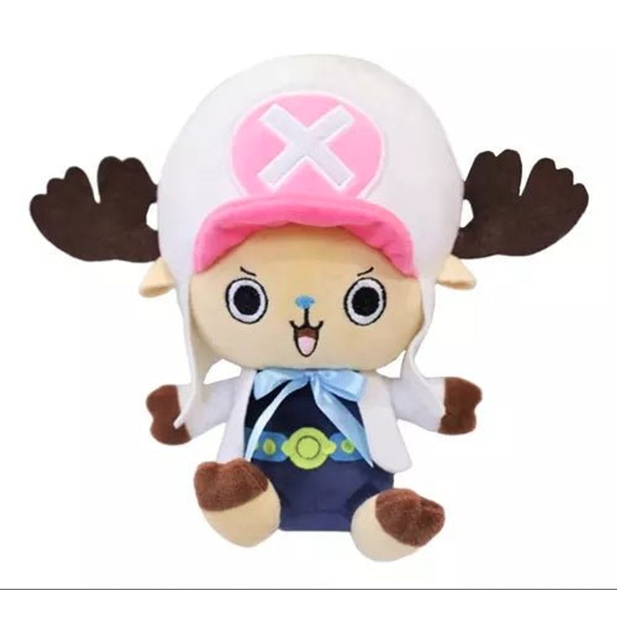 GENERICO - peluche tony tony chopper blanco de one piece 23cm