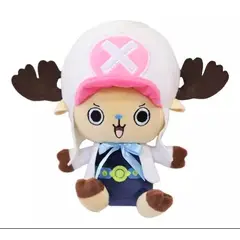 GENERICO - Peluche tony tony chopper blanco de one piece 23cm