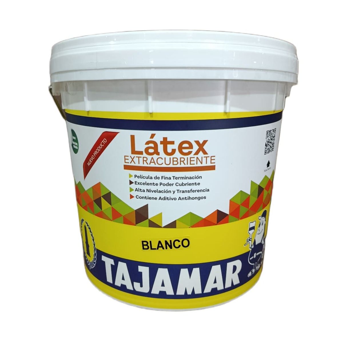 TAJAMAR - Látex Extracubriente Blanco Tajamar Tineta