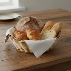 SUNNEX - Panera Rattan Redonda 18x6.5Cm C/Bordes