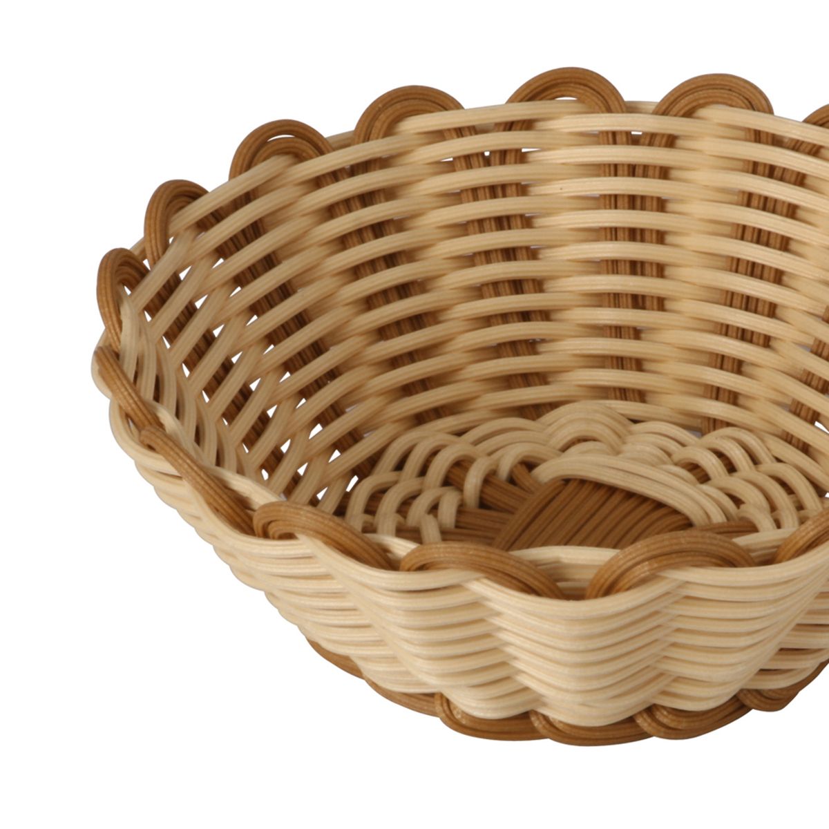 SUNNEX - Panera Rattan Redonda 18x6.5Cm CBordes Sunnex