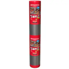 GENERICO - Cinta Asfáltica Adhesiva Multiuso y tapagoteras DRYKOFITA 90 cm x 10 m - Aluminizada