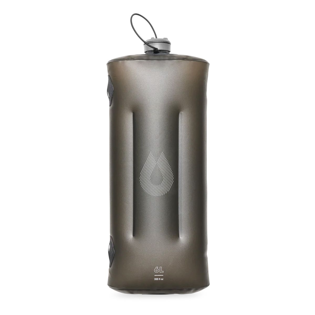 HYDRAPAK - Botella Flexible Hydrapak Seeker 6 Litros Mammoth Grey