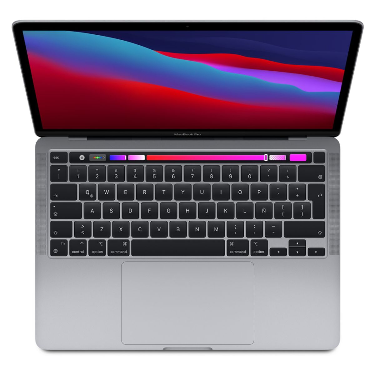 APPLE - Apple MacBook Pro (13" con Chip M1 CPU 8 núcleos y GPU 8 núcleos, 8GB RAM, 256 GB SSD)