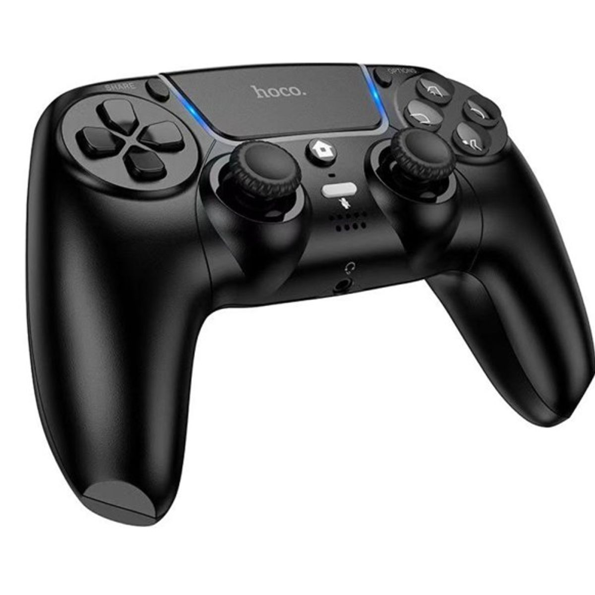 HOCO - Control Inalámbrico para PS5 PS4 y PC Negro Hoco DGM04