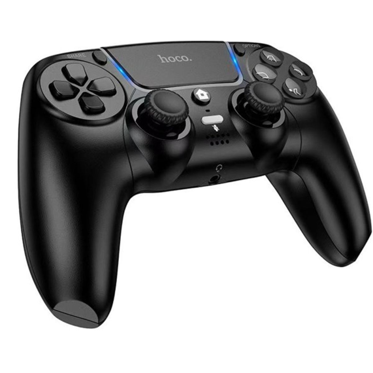 HOCO - Control Inalámbrico para PS5 PS4 y PC Negro Hoco DGM04
