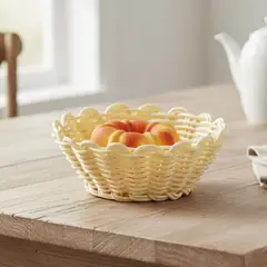 SUNNEX - Panera Rattan Redonda 18X6Cm