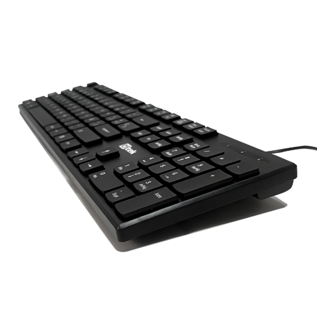 UTEK - Teclado alámbrico USB Utek UT-KB750