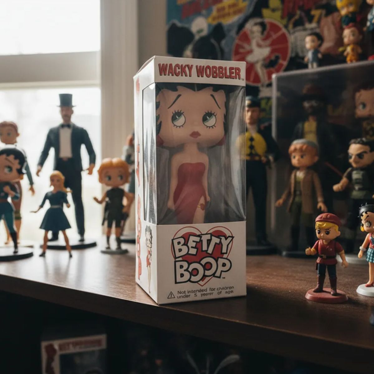 GENERICO - Figura Betty Boop Wacky Wobbler Vintage Bobble Head 18 Cm