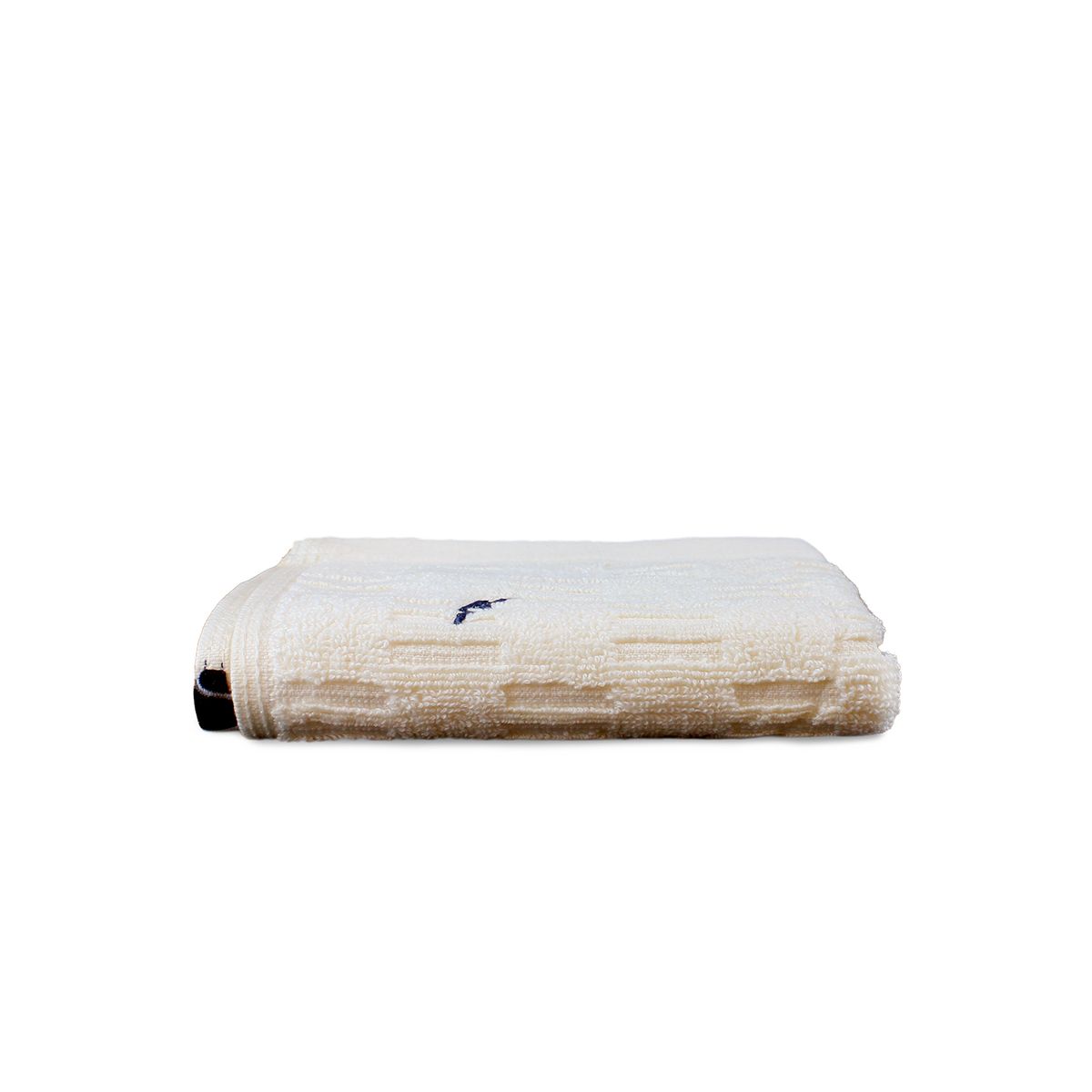 NAUTICA - Toalla de cara SAVOY Nautica 100% algodón 30x50cm hipoalergénica crema
