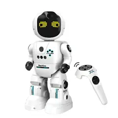 MUNDO MAGIA - Robot Interactivo K46 Para Niños Aprende Robot Blanco