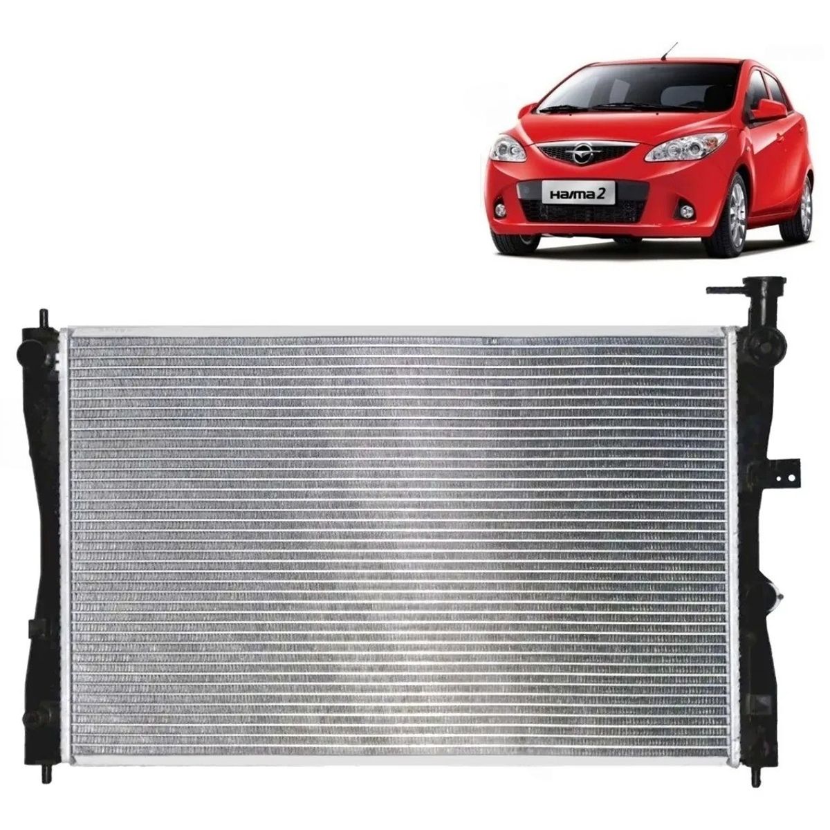 GENERICO - Radiador de Agua para Haima 2 2011-2014