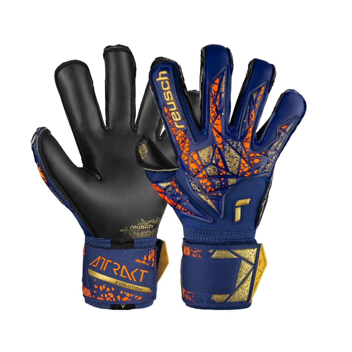 REUSCH - Guantes de Arquero Reusch Attrakt Gold X Sin ferulas