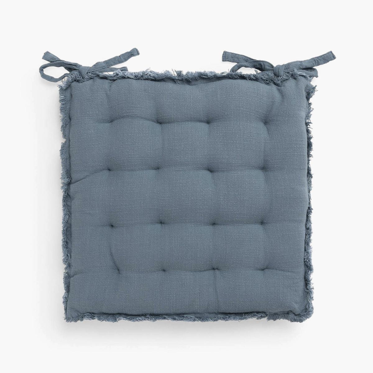 TEXTURA INTERIORS - Cojín de Silla Flepad 40x43 Azul Textura Interiors