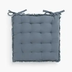 TEXTURA INTERIORS - Cojín de Silla Flepad 40x43 Azul