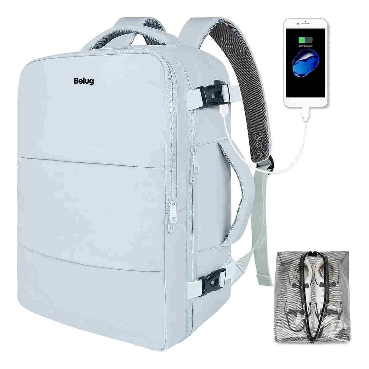 GENERICO - Mochila de Viaje Mujer Mochila para Laptop 15.6 Pulgadas Color Azul BELUG