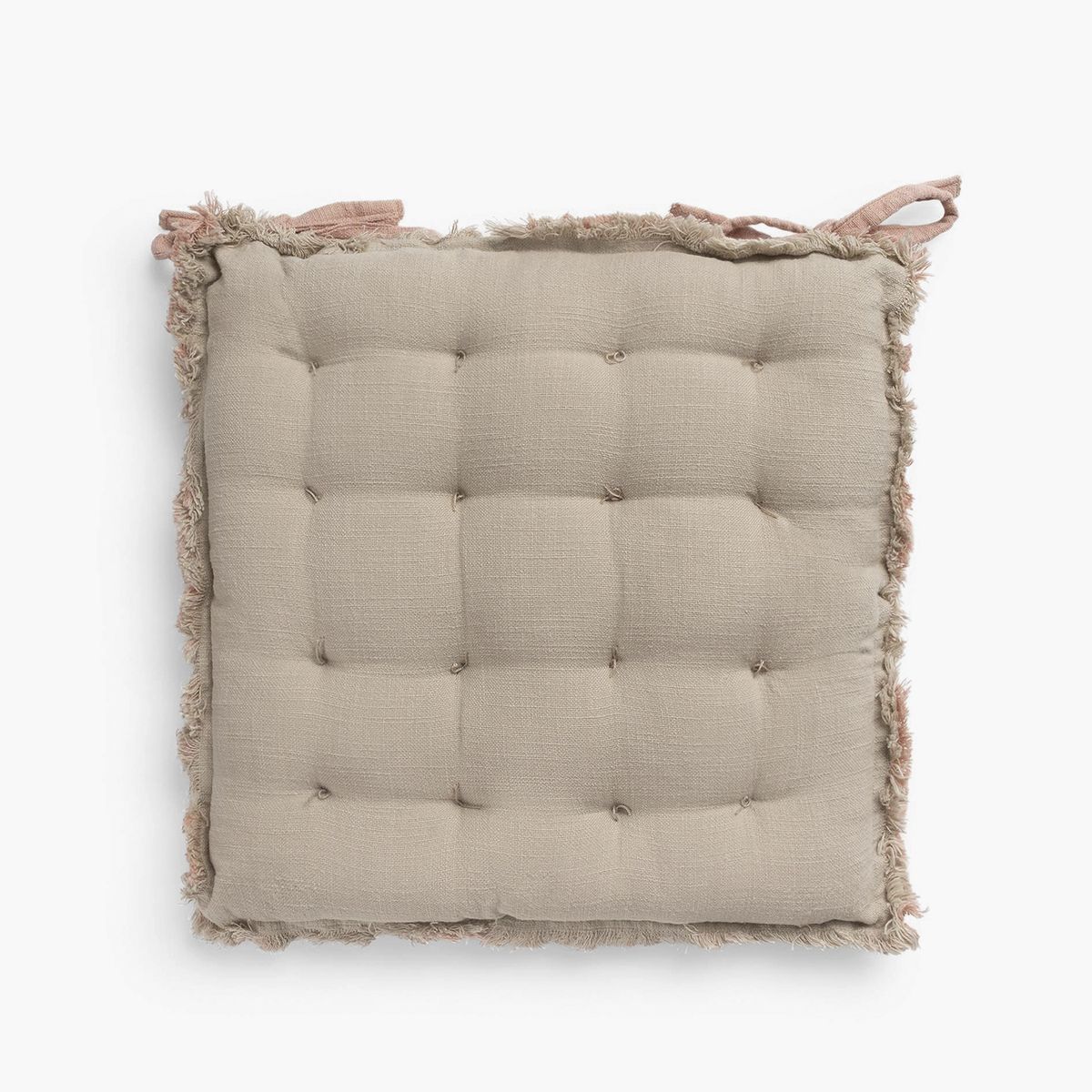 TEXTURA INTERIORS - Cojín de Silla Flepad 40x43 Rosado Textura Interiors