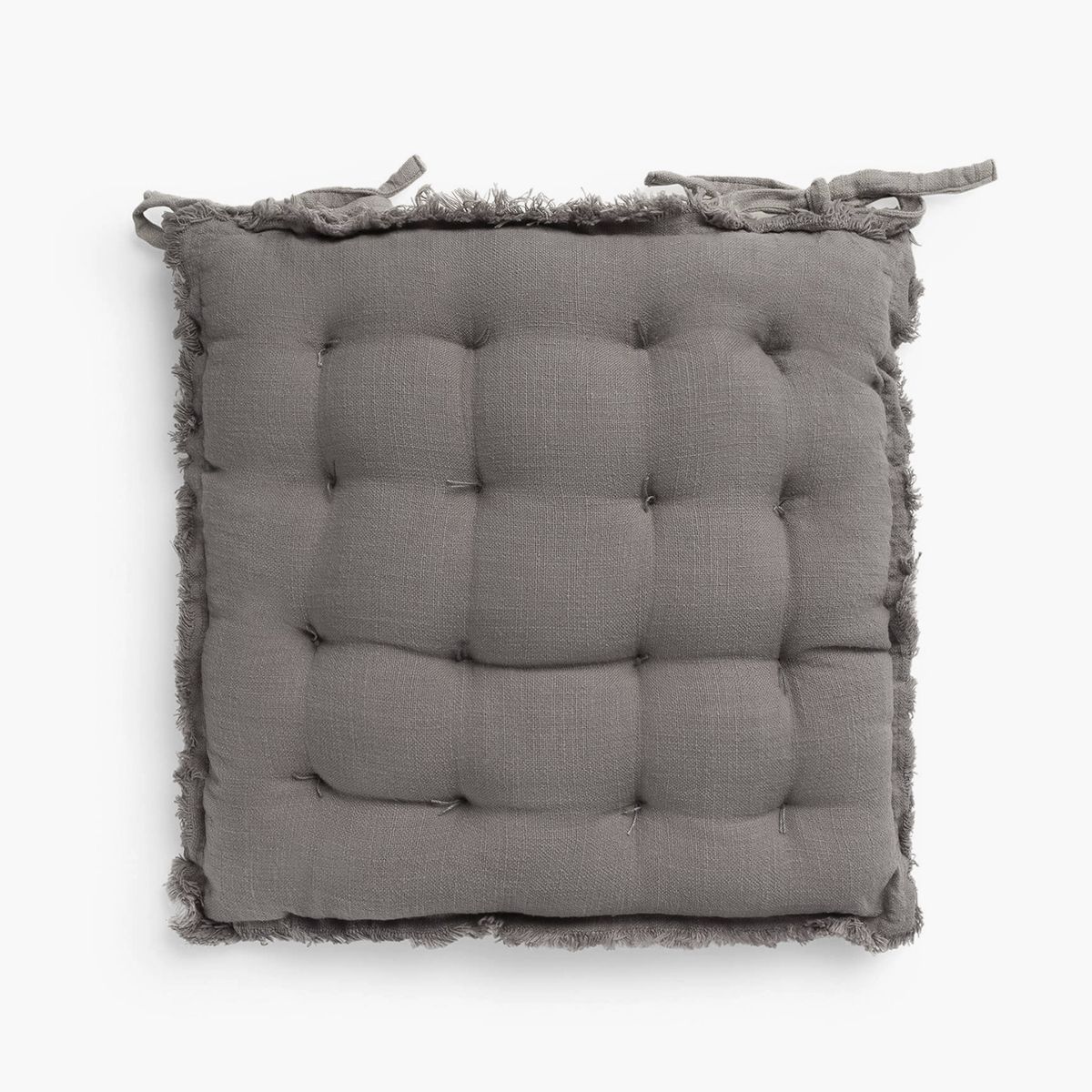 TEXTURA INTERIORS - Cojín de Silla Flepad 40x43 Gris Oscuro Textura Interiors