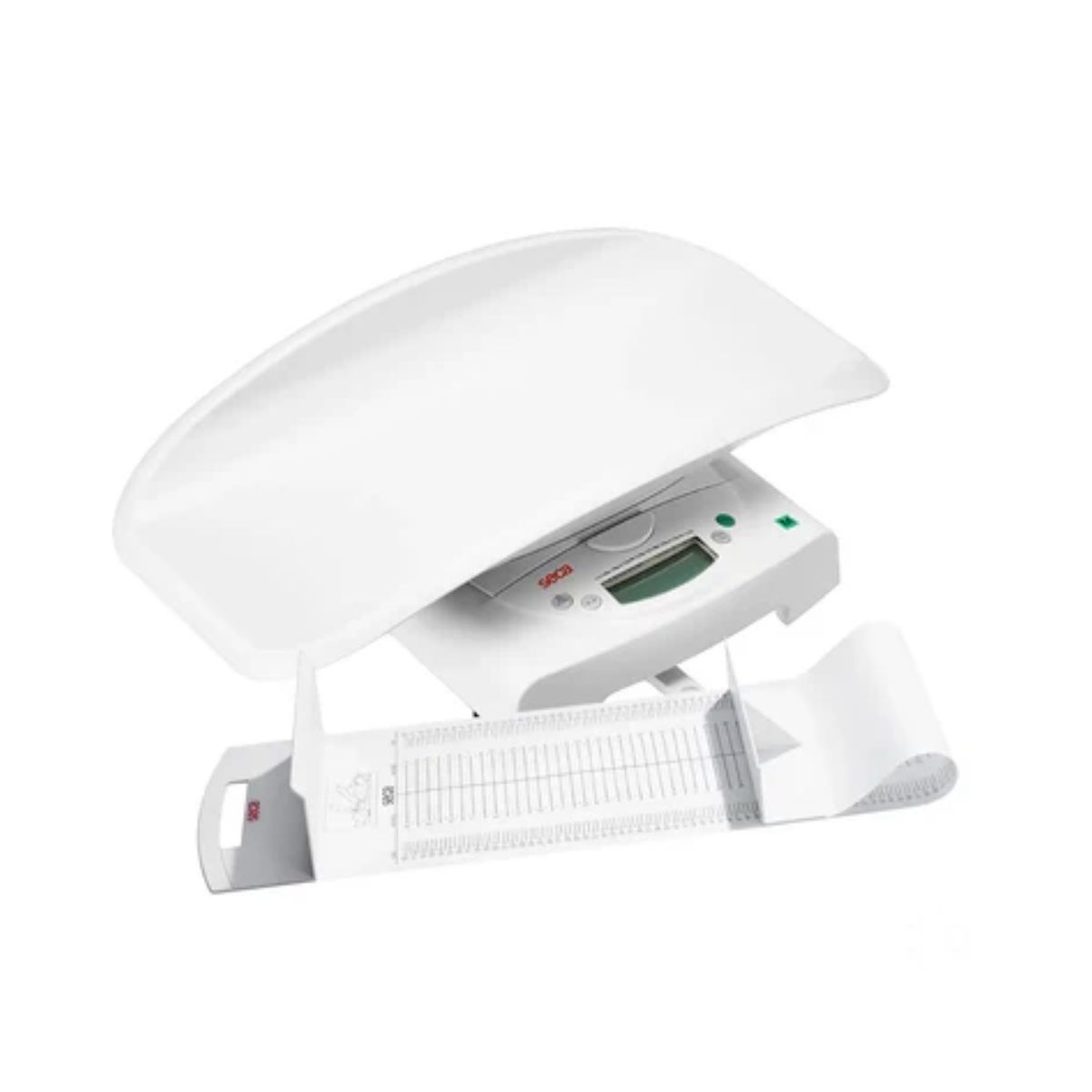 TOPMEDIC - Balanza Digital Pediátrica Bebés niño Seca 354 + Tallímetro Seca 210