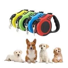 GENERICO - Accesorios Perros Correa Correa Retractil Perro Correas 5mts Color Amarillo