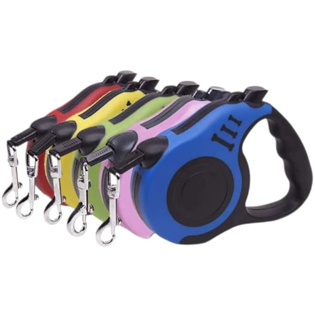 GENERICO - Accesorios Perros Correa Correa Retractil Perro Correas 5mts Color Amarillo