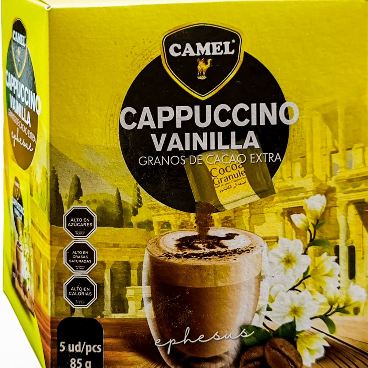 CAMEL - Café Camel Cappuccino Vainilla 5X17g