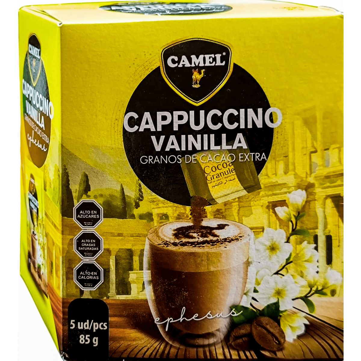 CAMEL - Café Camel Cappuccino Vainilla 5X17g