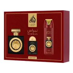 LATTAFA - Nebras Edp 100 Ml + 20 Ml + Deo 200 Ml Set 3 Pcs Unisex