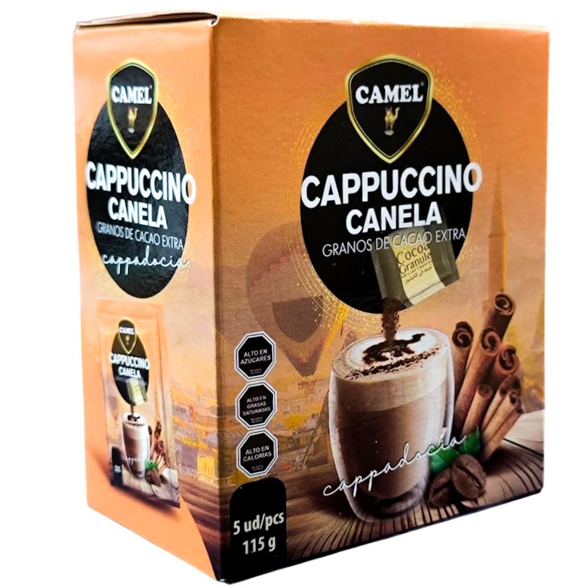 CAMEL - Café Camel Cappuccino Canela 5X23g