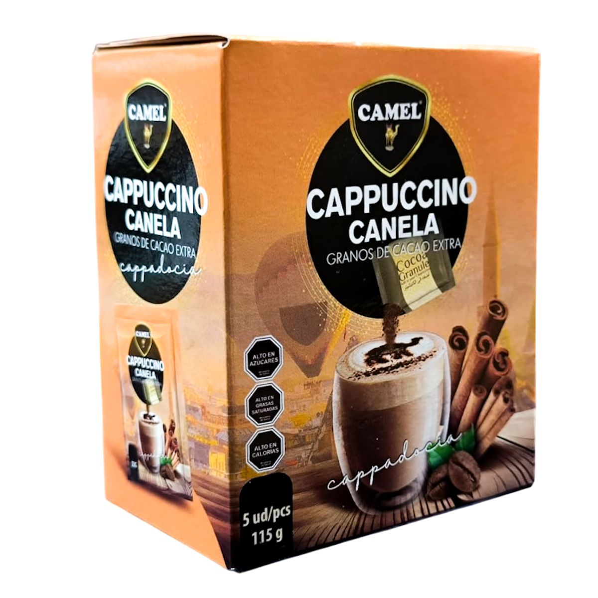 CAMEL - Café Camel Cappuccino Canela 5X23g