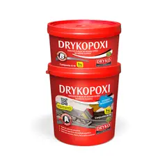GENERICO - Adhesivo Bicomponente estructural para unión y reparación de estructuras Drykopoxi - 1 Kg