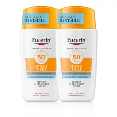 EUCERIN - Pack 2x Protector SolarHydro Fluid Ultra LigeroFPS50