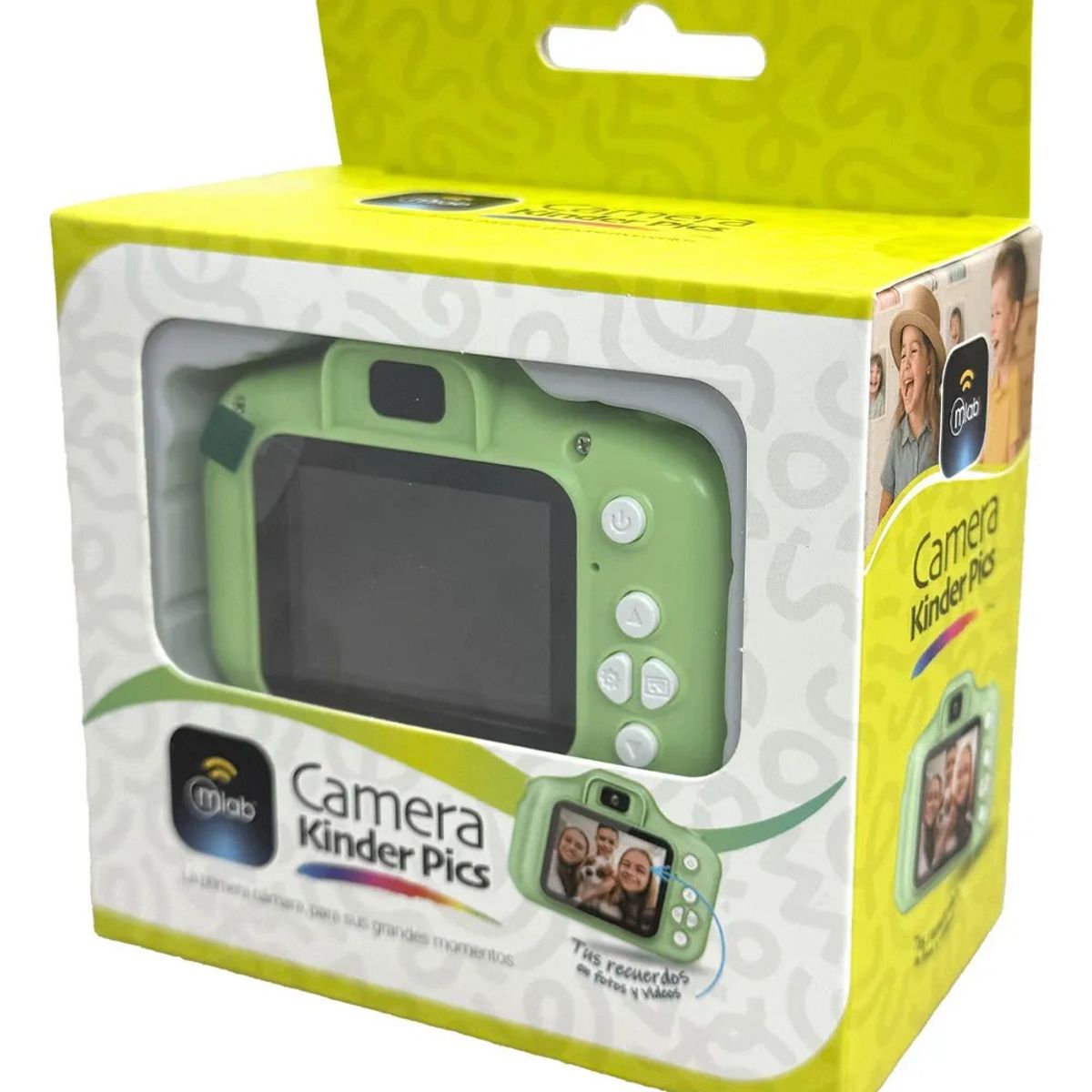 MLAB - Cámara fotográfica Digital Para Niños Kinder Pics / Mlab - 9572 Verde Cl Verde Claro