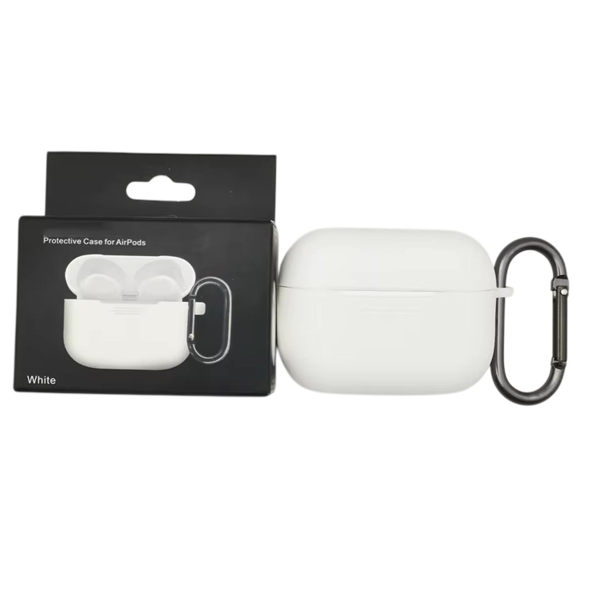 GENERICO - Funda Silicona Compatible Con AirPods Pro 3 Blanco