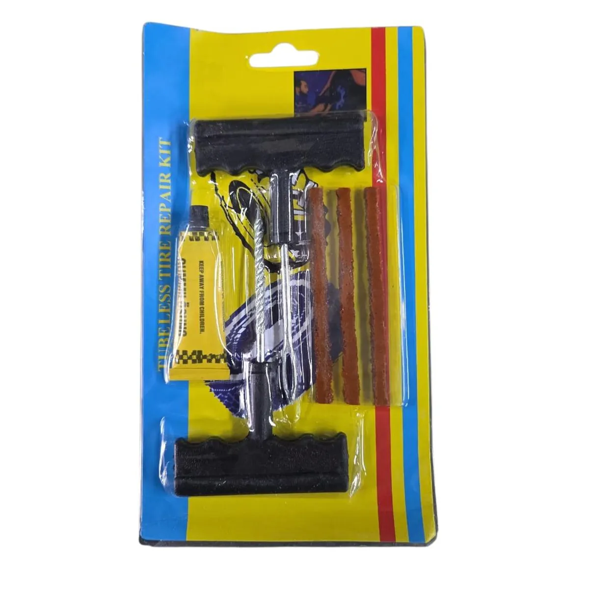 GENERICO - Kit de Emergencia Anti Pinchazos Para Motos Y Autos