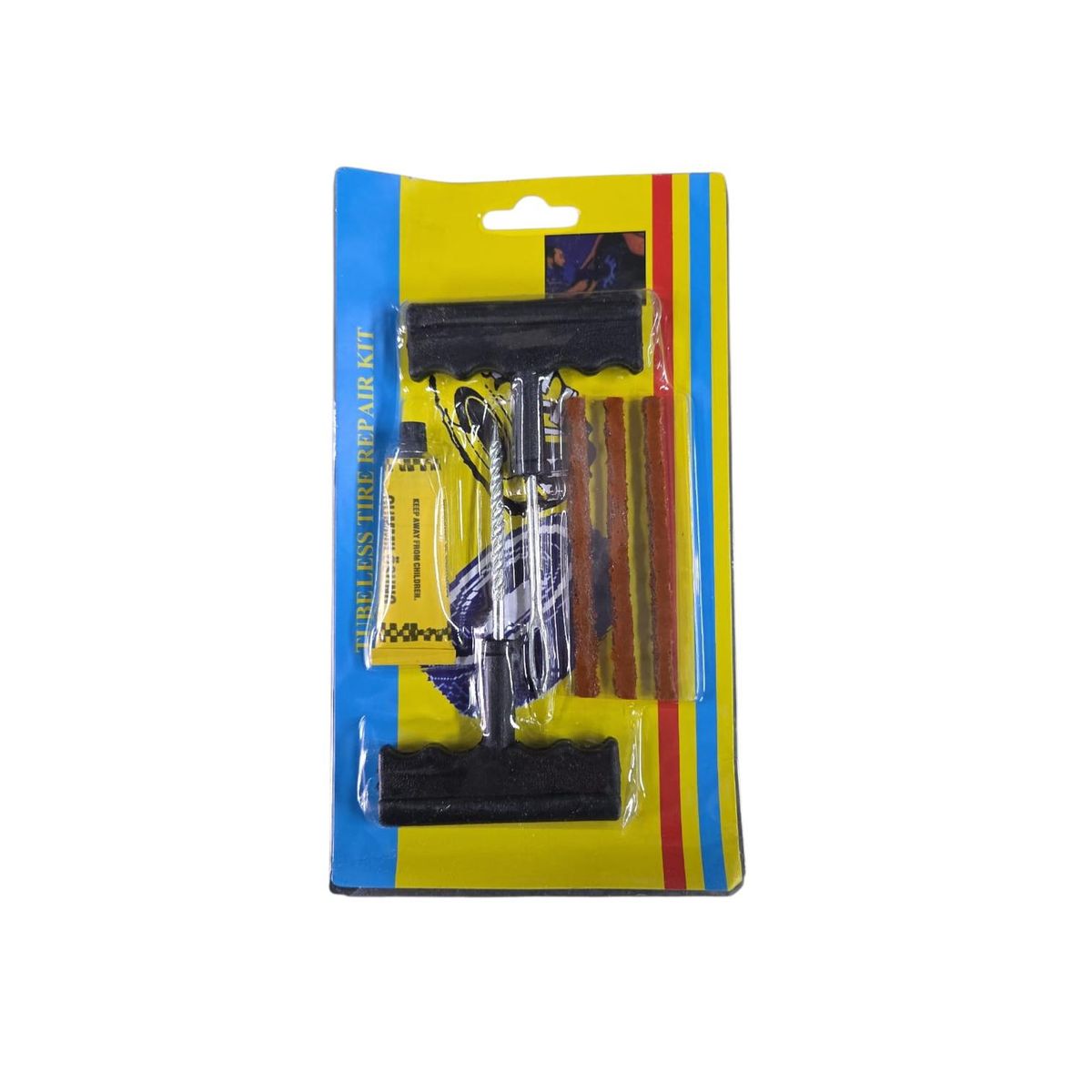 GENERICO - Kit de Emergencia Anti Pinchazos Para Motos Y Autos