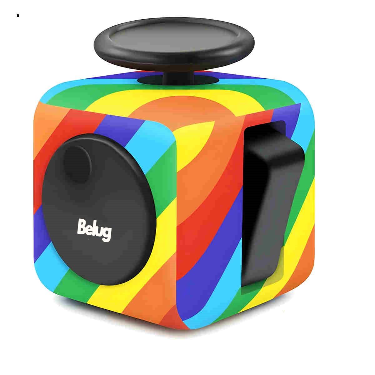 GENERICO - Fidget Cube Antiestres Con 6 Funciones, Juguete Estress BELUG