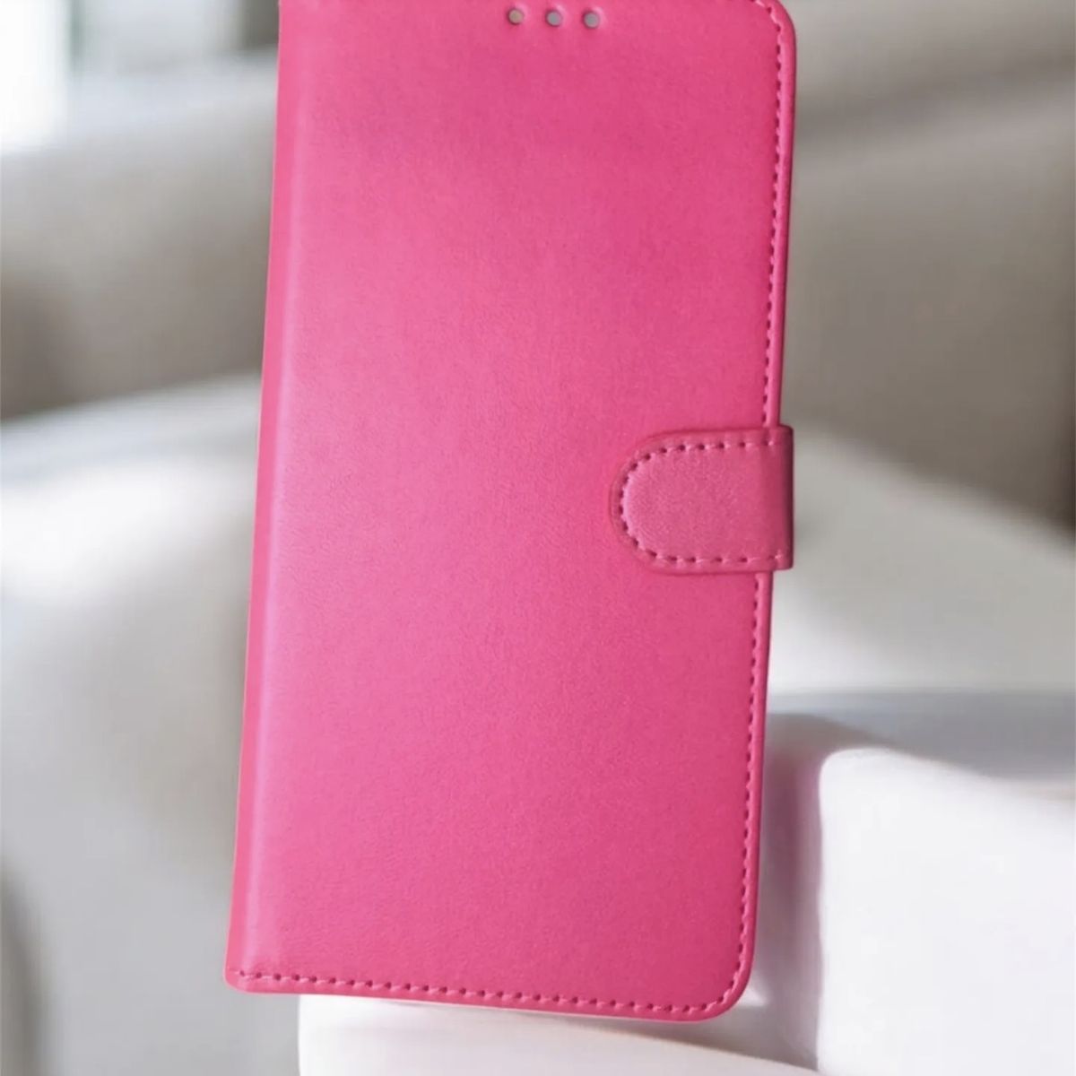 GENERICO - Carcasa Estilo Flip Cover Para Samsung S25 Fe - Rosa