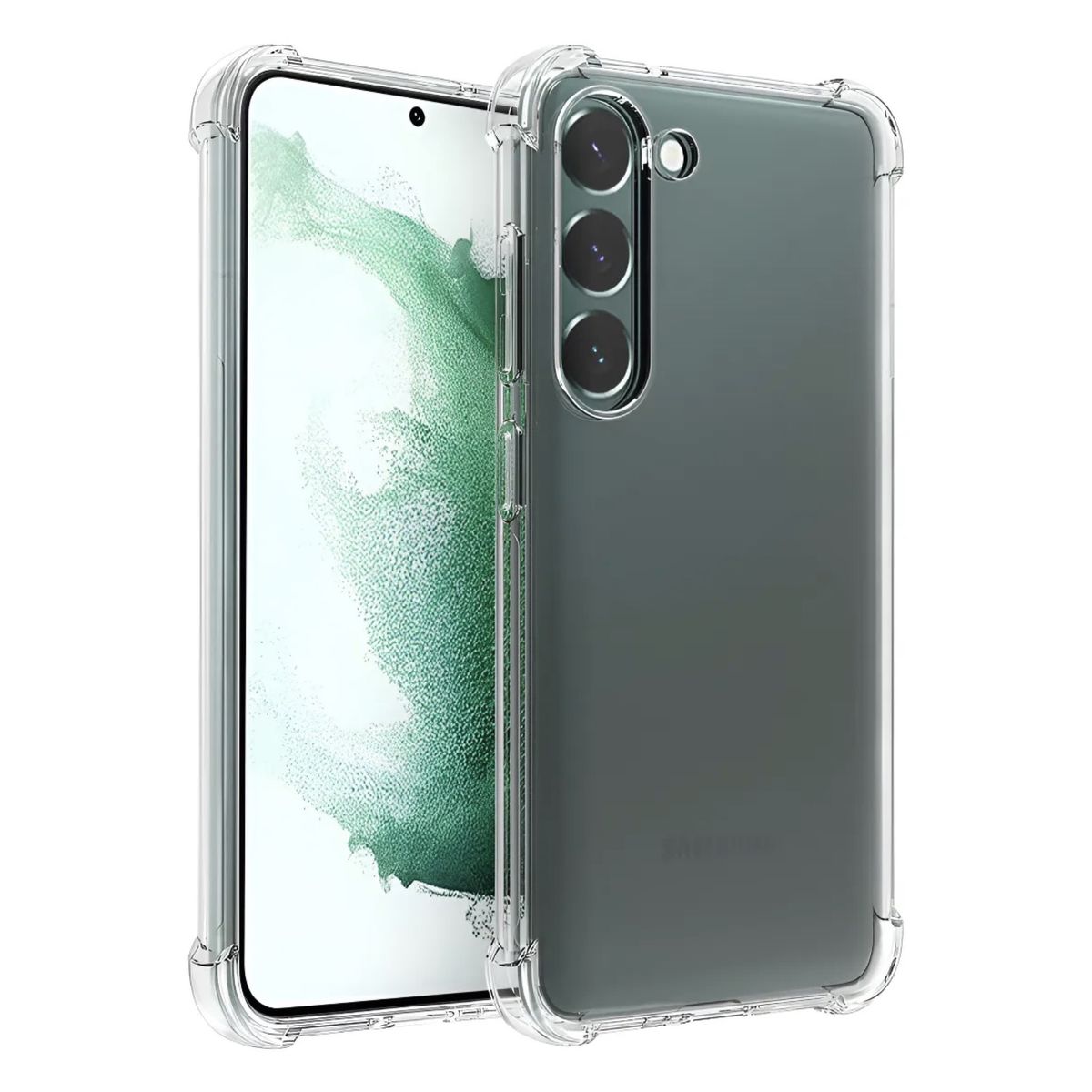 GENERICO - Carcasa Transparente Reforzada Para Samsung S25 Fe