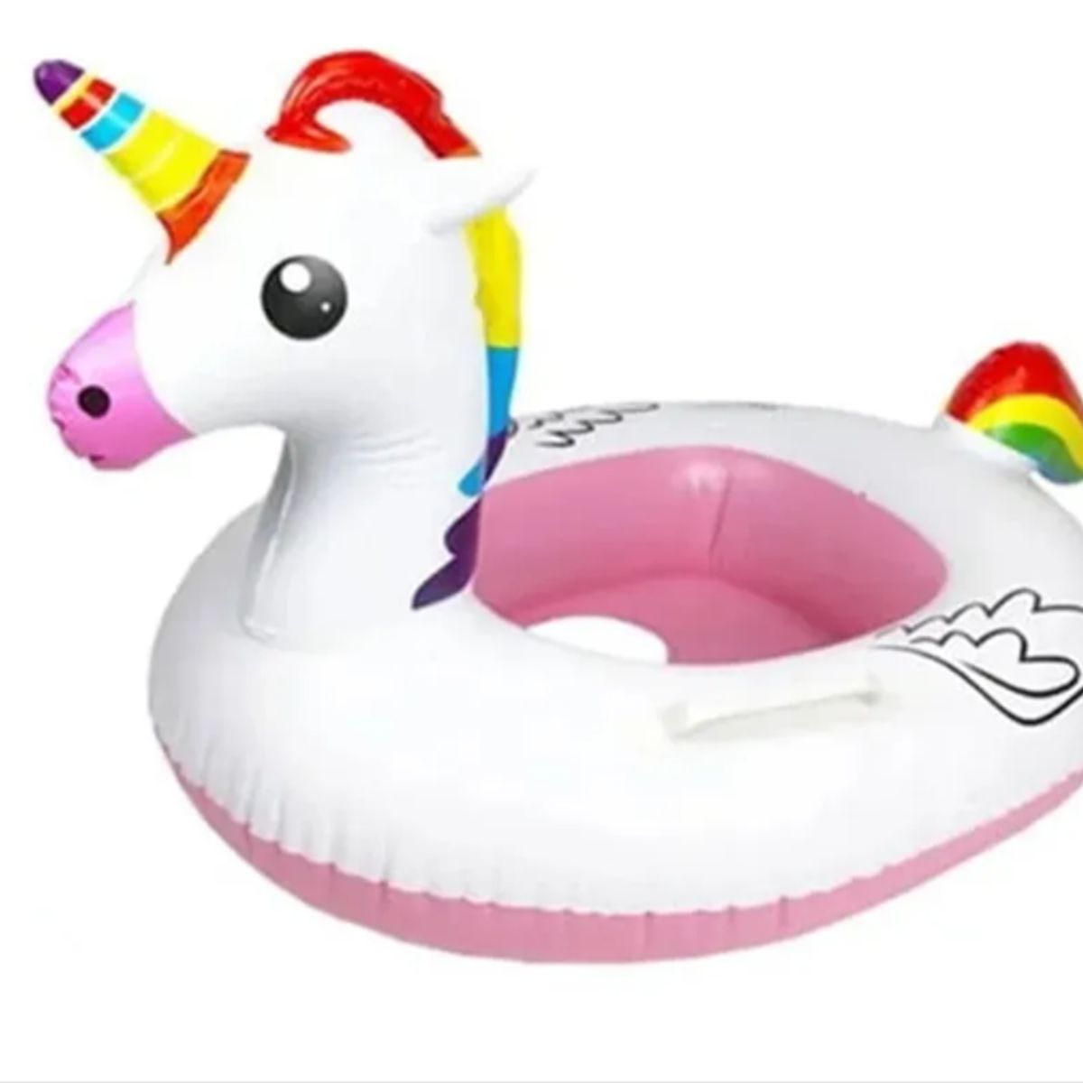 GENERICO - Flotador Inflable Unicornio Para Niños Piscina