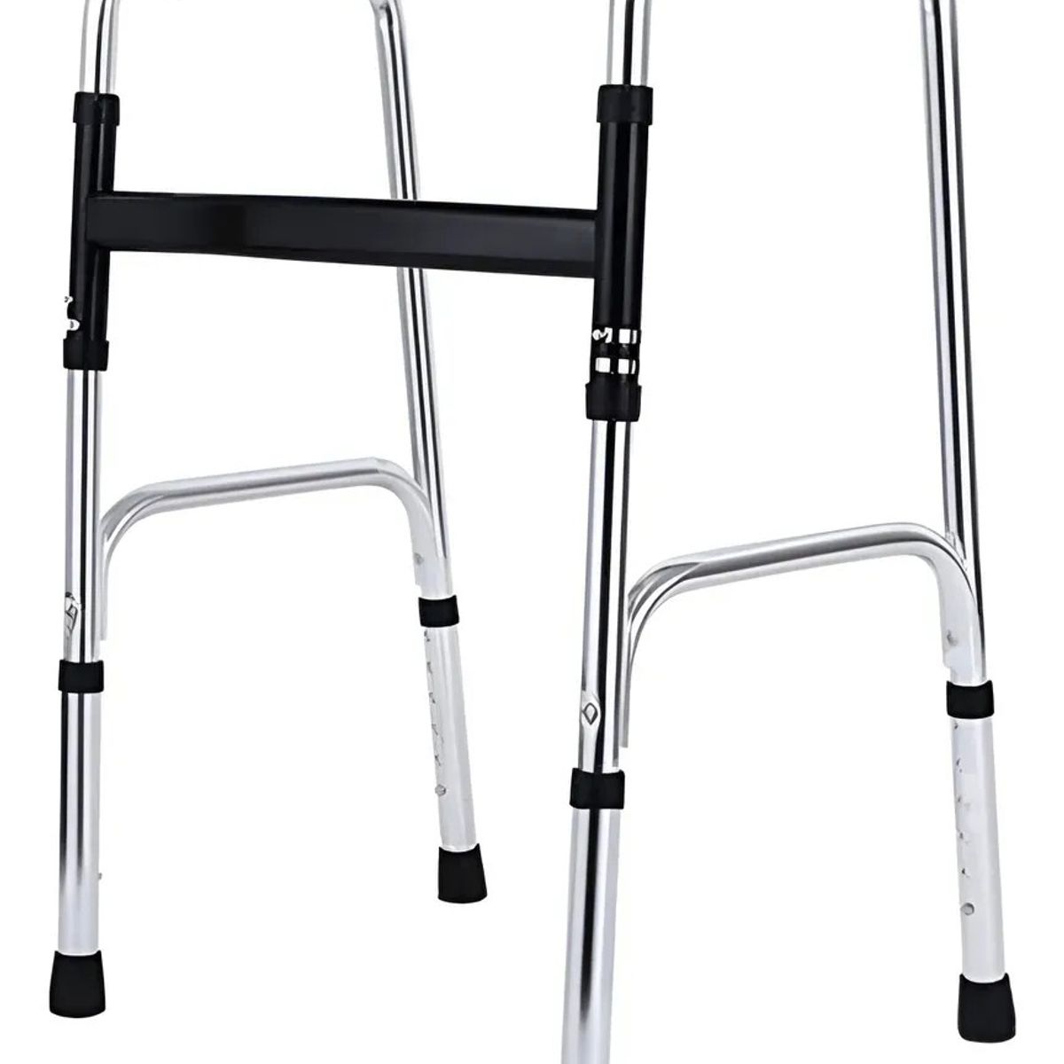 GENERICO - Andador Articulado Y Plegable Para Adulto Mayor Plateado