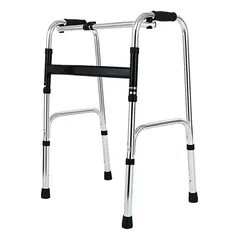 GENERICO - Andador Articulado Y Plegable Para Adulto Mayor Plateado