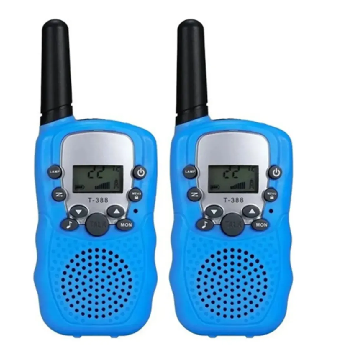GENERICO - Pack de 2 Radio Walkie Talkie Para Niños