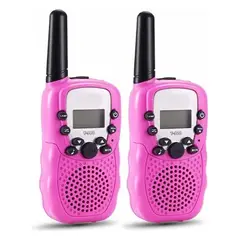 GENERICO - Pack de 2 Radio Walkie Talkie Para Niñas