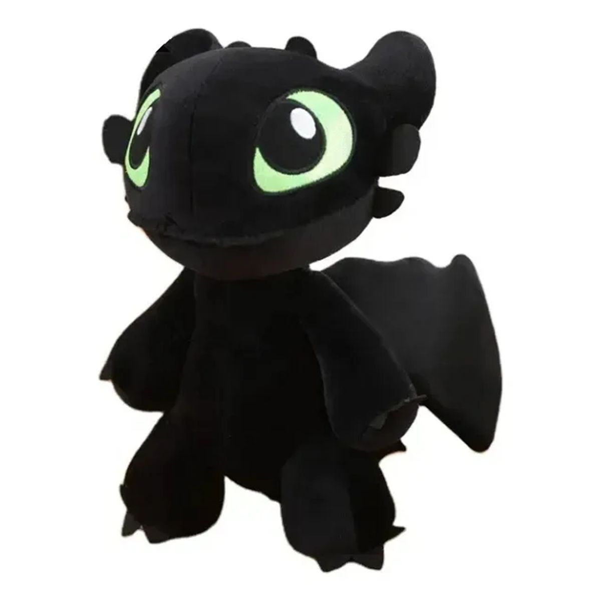 GENERICO - Peluche Furia Nocturna Chimuelo Negro 40cm