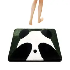 GENERICO - ALFOMBRA DECORATIVA DE PANDA VERDE 01