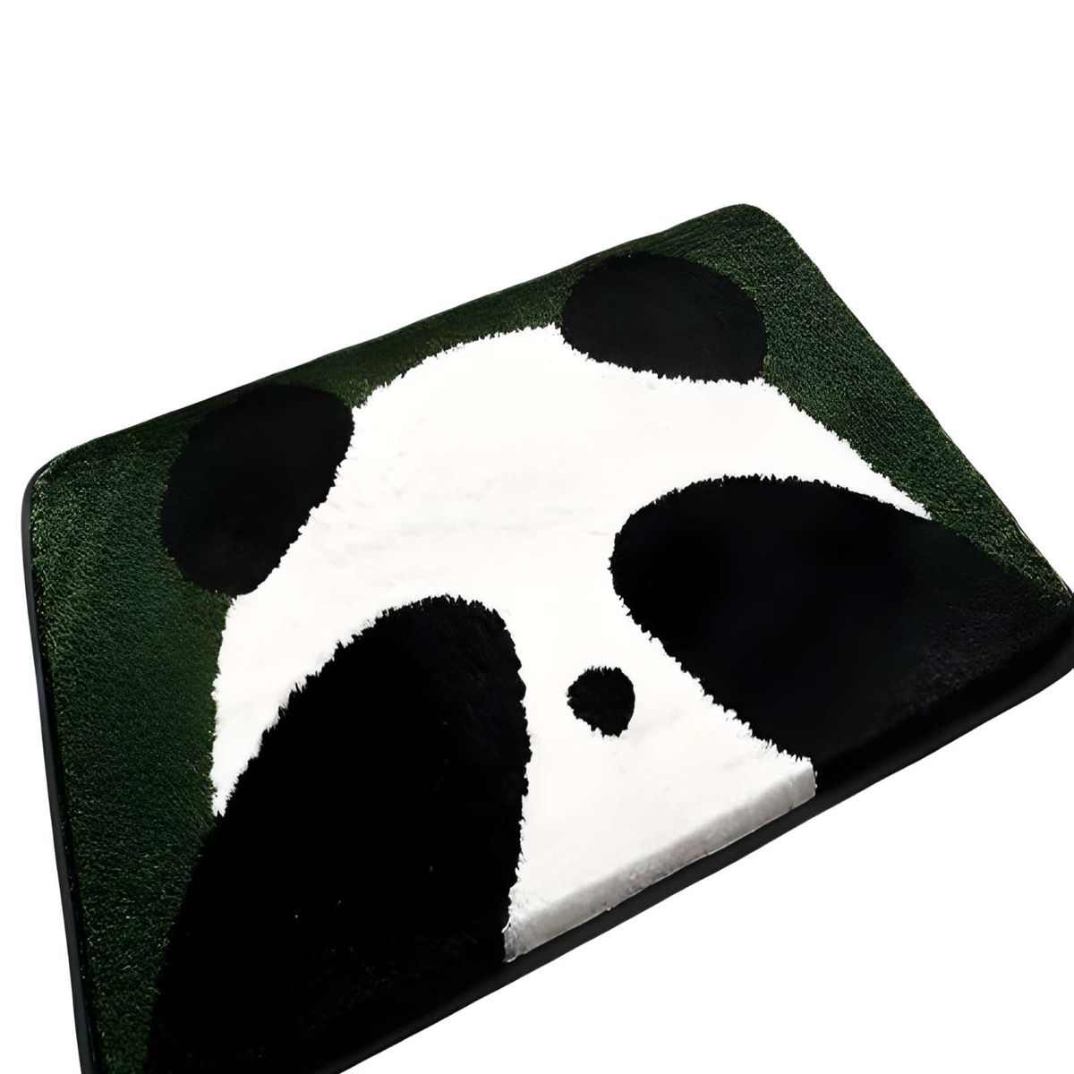 GENERICO - ALFOMBRA DECORATIVA DE PANDA VERDE 01