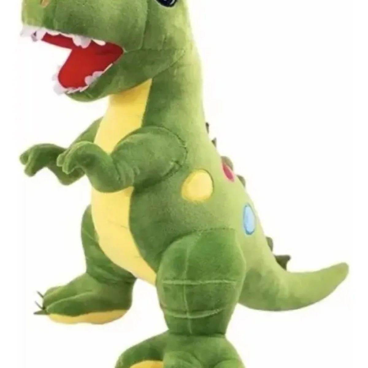 GENERICO - Peluche Dinosaurio T Rex Gigante 90 Cm Verde/Azul