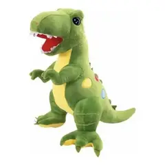 GENERICO - Peluche Dinosaurio T Rex Gigante 90 Cm Verde/Azul