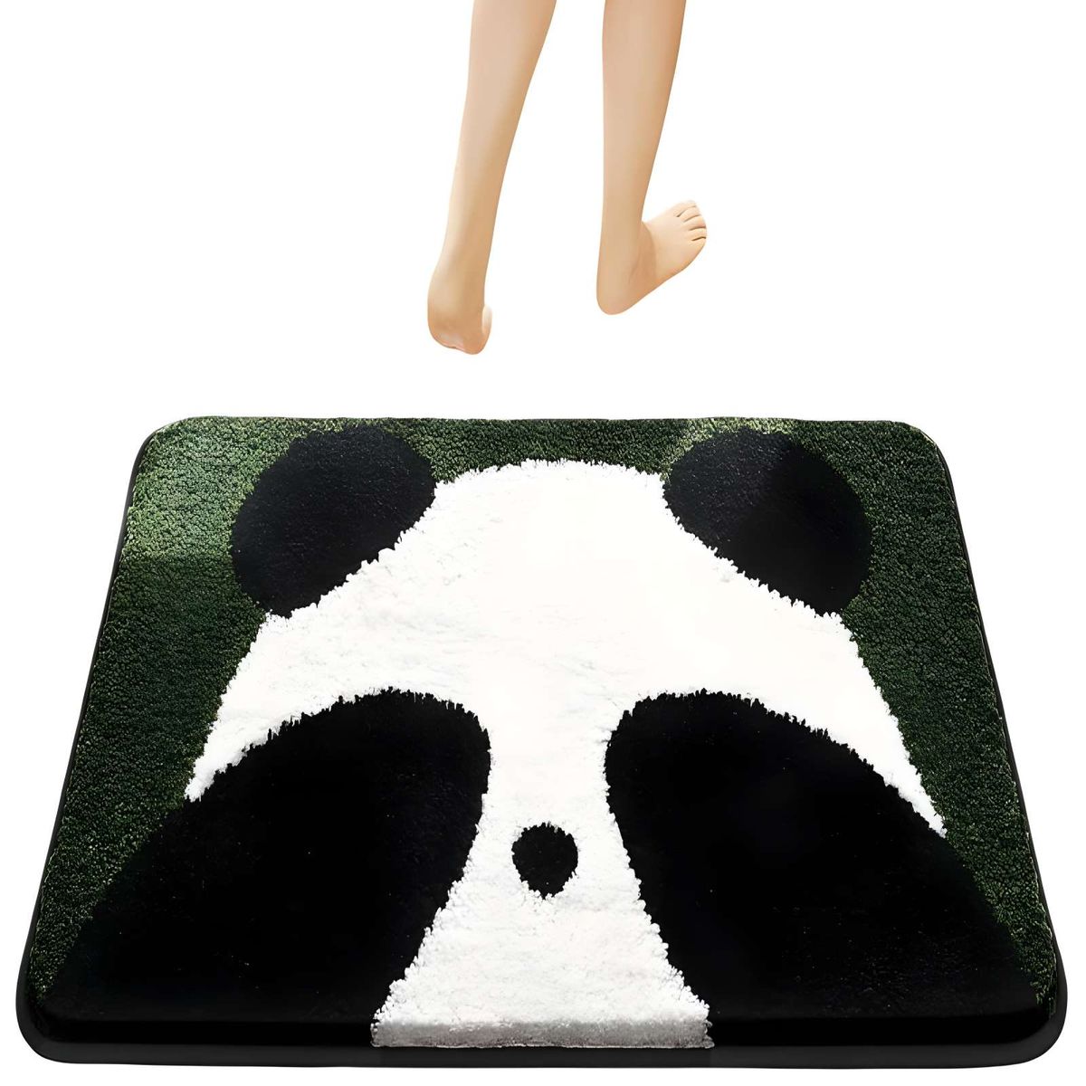 GENERICO - ALFOMBRA DECORATIVA DISEÑO MINIMALISTA VERDE 01